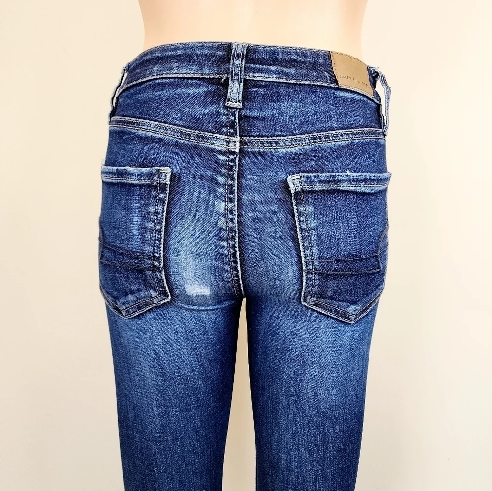 American Eagle Outfitters Next-level Stretch Super Hi Rise Crop Jegging